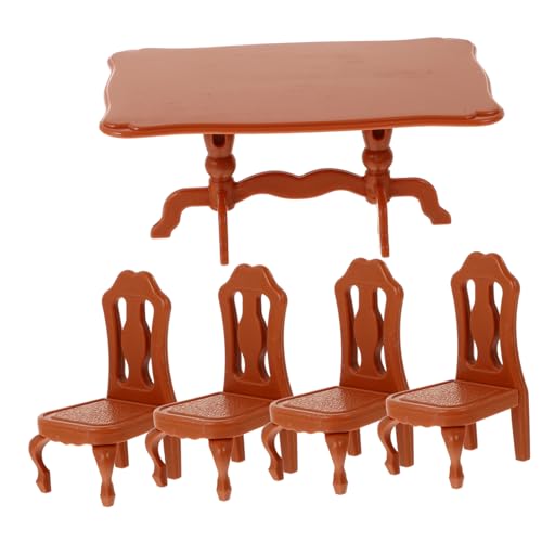 Sosoport 1 Satz Modell Esstisch Und Stuhl Stuhlmodell Mini Möbel Kinderspielzeug Mini Plastikstuhl Simulierte Möbel Mini-Tisch Mini-möbelmodell Desktop-Dekoration Mini-möblierung Pp Orange Sosoport 1 Satz Modell Esstisch Und Stuhl Stuhlmodell Mini Möbel Kinderspielzeug Mini Plastikstuhl Simulierte Möbel Mini-Tisch Mini-möbelmodell Desktop-Dekoration Mini-möblierung Pp Orange von Sosoport