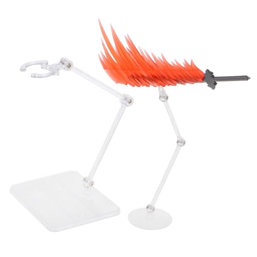 Sosoport 1 Satz Modellständer für Action Figuren Einstellbare Basis Kompatibel mit Verschiedenen Puppenmodellen Transparentes Design für Stilvolle Präsentation und Individuellen Stil für von Sosoport