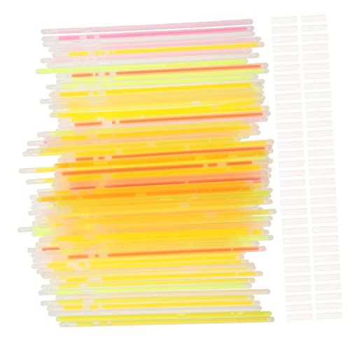 Sosoport 1 Satz Multi Farben Leuchtstäbe Fluoreszierende Knicklichter für Partys Geburtstagsfeiern Hochzeiten Halloween und Sportevents Diy Leuchtende Accessoires für Erwachsene Sosoport 1 Satz Multi Farben Leuchtstäbe Fluoreszierende Knicklichter für Partys Geburtstagsfeiern Hochzeiten Halloween und Sportevents Diy Leuchtende Accessoires für Erwachsene von Sosoport