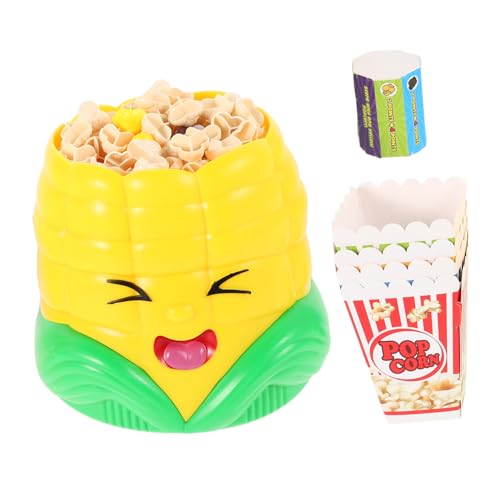 Sosoport 1 Satz Popcornspielzeug Popcorn Party familienspiele für Partys Geselligkeitsspiel lebensechtes Popcorn Künstliche Popcorn-Dekoration Plastik Yellow von Sosoport