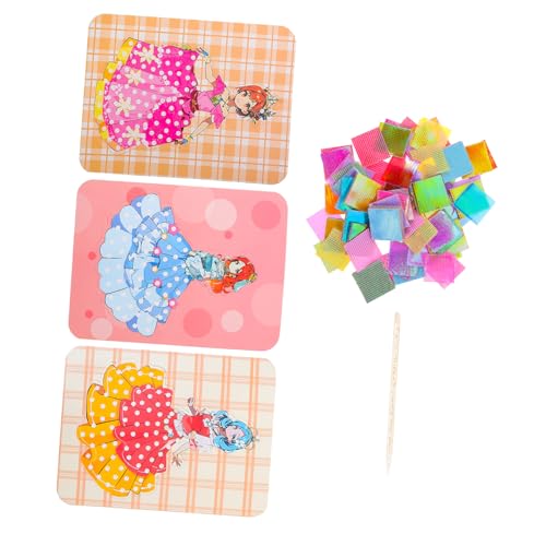 Sosoport 1 Satz Puncture Painting Toy für Kreatives DIY Handwerk mit Puncture Boards Fördert die Fantasie und Kreativität Beim Basteln für Freunde oder Familienaktivitäten von Sosoport