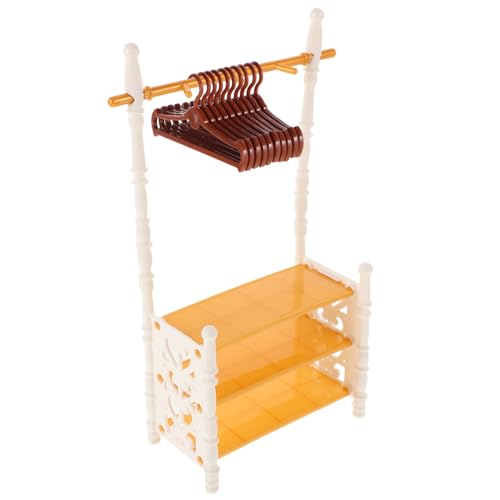 Sosoport 1 Satz Puppe Wäsche ständer kleiderständer Puppenkleidung Rack Puppenkleidung Aufbewahrung Puppenhauszubehör Puppenkleiderbügel Plastik Sosoport 1 Satz Puppe Wäsche ständer kleiderständer Puppenkleidung Rack Puppenkleidung Aufbewahrung Puppenhauszubehör Puppenkleiderbügel Plastik von Sosoport
