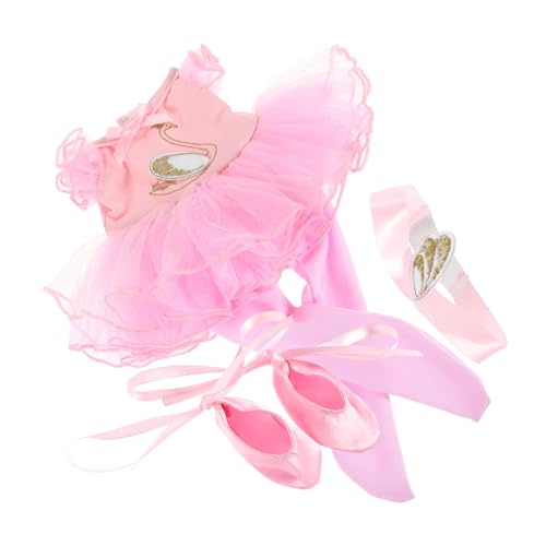 Sosoport 1 Satz Puppenballettkostüm Babypuppenkleidung Ballettzubehör Ballerina-Puppe Ballettrock Tanzzubehör für Mädchen Prinzessin-Puppe-Kostüm- Polyester Rosa Sosoport 1 Satz Puppenballettkostüm Babypuppenkleidung Ballettzubehör Ballerina-Puppe Ballettrock Tanzzubehör für Mädchen Prinzessin-Puppe-Kostüm- Polyester Rosa von Sosoport