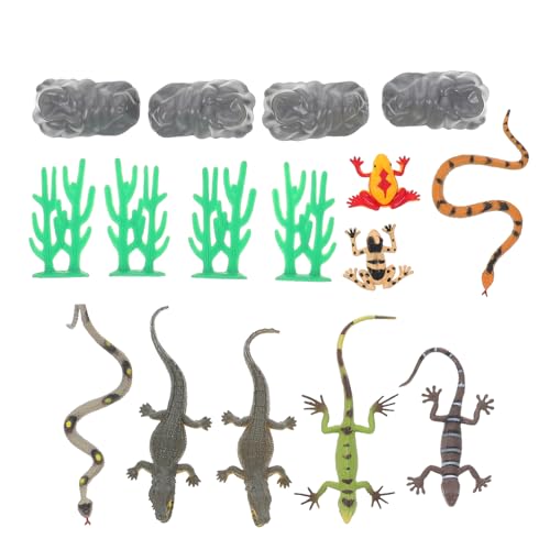 Sosoport 1 Satz Realistische Reptilien Spielzeuge für Bildungsspielzeug für Kreative Lernspiele und Unterrichtszwecke Sicher und Langlebig Sosoport 1 Satz Realistische Reptilien Spielzeuge für Bildungsspielzeug für Kreative Lernspiele und Unterrichtszwecke Sicher und Langlebig von Sosoport