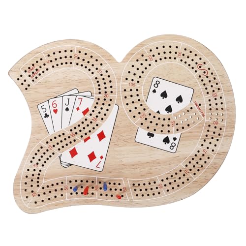 Sosoport 1 Satz Reise Cribbage Brettspiel Set aus Massivem Tragbares Spieler Peg Board mit Einzigartigem Design Unterwegs und Spieleabende Langlebig und Kompakt Sosoport 1 Satz Reise Cribbage Brettspiel Set aus Massivem Tragbares Spieler Peg Board mit Einzigartigem Design Unterwegs und Spieleabende Langlebig und Kompakt von Sosoport