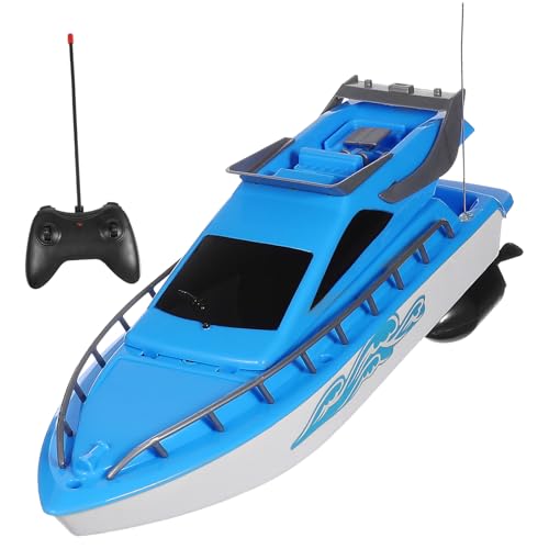Sosoport 1 Satz Ruderspielzeug Mit Fernbedienung Ferngesteuertes Boot Für Pool Rennboot Schwimmbadboot Kinderspielzeug Ferngesteuertes Spielzeugboot Tragbares Schnellboot- Plastik von Sosoport