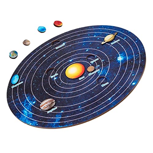 Sosoport 1 Satz Sonnensystem-Puzzle Holzpuzzle für Kleinkinder Solarplaneten-Rätsel Sonnensystem für Kleinkinder Holzpuzzle Planeten für Erkenntnisrätsel hölzern Sosoport 1 Satz Sonnensystem-Puzzle Holzpuzzle für Kleinkinder Solarplaneten-Rätsel Sonnensystem für Kleinkinder Holzpuzzle Planeten für Erkenntnisrätsel hölzern von Sosoport