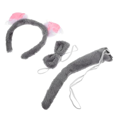 Sosoport 1 Satz Tierkostüm Set mit Haarreif für Cosplay und Partys Niedliche Tierverkleidung für Erwachsene für Halloween Karneval und Bühnenaufführungen Sosoport 1 Satz Tierkostüm Set mit Haarreif für Cosplay und Partys Niedliche Tierverkleidung für Erwachsene für Halloween Karneval und Bühnenaufführungen von Sosoport
