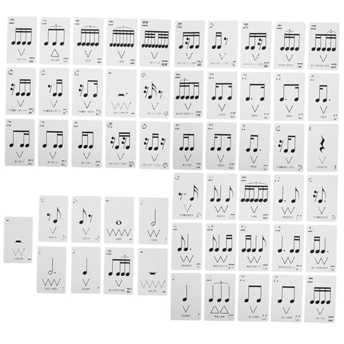 Sosoport 1 Schachtel Rhythmus-Poker-Lesekarten Rhythmus-Anleitungskarten Musik-Rhythmus-Studie üben Musik-Lernspiel Aktivität Musikpädagogikkarten unterrichten Zug Papier Sosoport 1 Schachtel Rhythmus-Poker-Lesekarten Rhythmus-Anleitungskarten Musik-Rhythmus-Studie üben Musik-Lernspiel Aktivität Musikpädagogikkarten unterrichten Zug Papier von Sosoport