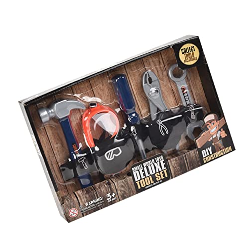 Sosoport 1 Set 6 Teiliges Simulations Reparaturwerkzeug Spiele Kleinkinder Kits Jungen Lustiges Spielhaus Imitiertes Reparaturspielzeug DIY Reparaturwerkzeug Simulations von Sosoport