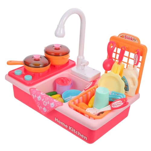 Sosoport 1 Set Elektrische Spülmaschine Kleinkind Wasser Küche Dish Waschen Waschen von Sosoport