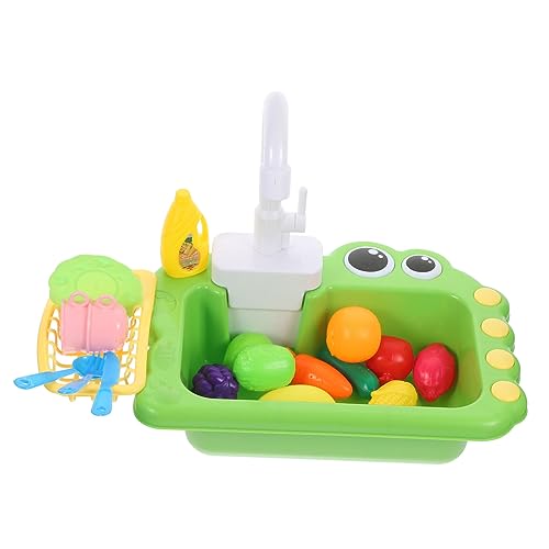 Sosoport 1 Set Geschirrspülerspielzeug Kinderspielzeug Spielküchenzubehör Spielspüle Geschirrspülspielzeug Kleinkind Spülbeckenspielzeug Geschirrspülerspielzeug Kunststoff von Sosoport