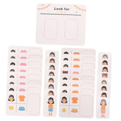 Sosoport 1 Set Kindergarten Puzzlekarten Denkspiel Logische Denkspiele Puzzle Für Die Frühe Kindheit Zur Kognitiven Entwicklung Vorschul Lernspielzeug Formspiele Papier Sosoport 1 Set Kindergarten Puzzlekarten Denkspiel Logische Denkspiele Puzzle Für Die Frühe Kindheit Zur Kognitiven Entwicklung Vorschul Lernspielzeug Formspiele Papier von Sosoport