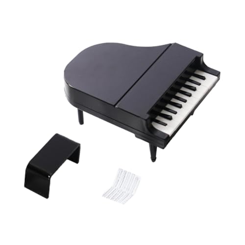 Sosoport 1 Set Klaviermodell Mini Puppe Kleines Kleines Möbelmodell Klavierspielzeug Modell Klavier Pp Schwarz Sosoport 1 Set Klaviermodell Mini Puppe Kleines Kleines Möbelmodell Klavierspielzeug Modell Klavier Pp Schwarz von Sosoport