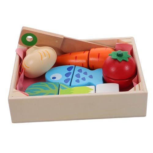 Sosoport 1 Set Küchenspielzeug Aus Holz Rollenspiel Für Kleinkinder Von 1–3 Jahren Zum Schneiden Von Lebensmitteln Obstspielzeug Für Kleinkinder Spielküchenzubehör Sosoport 1 Set Küchenspielzeug Aus Holz Rollenspiel Für Kleinkinder Von 1–3 Jahren Zum Schneiden Von Lebensmitteln Obstspielzeug Für Kleinkinder Spielküchenzubehör von Sosoport