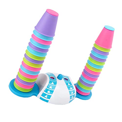 Sosoport 1 Set Lustige Stapelbecher Für Stapelbecher Stapelbar Lernspielzeug Für Stapelblock Pädagogisches Stapelbecher Für Bunter Kunststoff von Sosoport