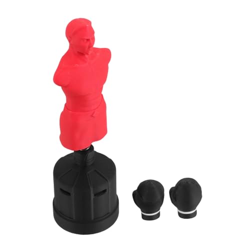 Sosoport 1 Set Miniatur Boxsandsack Puppenhaus Tortenaufsatz Miniatur Zubehör Kompakte Boxhandschuhe Boxhandschuhe Miniatur Schulbedarf Mini Boxsack Für Den Schreibtisch Rot von Sosoport