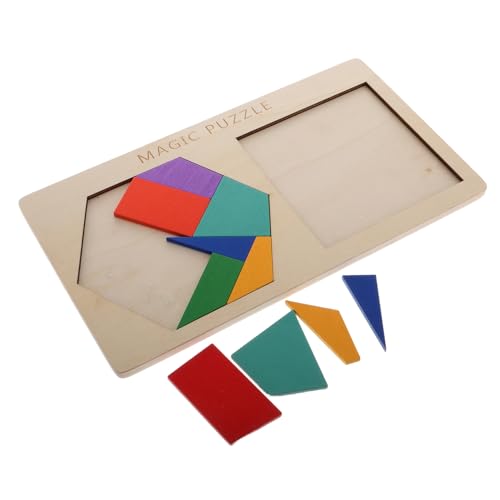 Sosoport 1 Set Pädagogisches Bausteinspielzeug Puzzle Gehirnspielzeug Kindergartenspielzeug Form Matching Spiel Denksportaufgaben Für Teenager Kindergartenspiele Denksportaufgaben von Sosoport