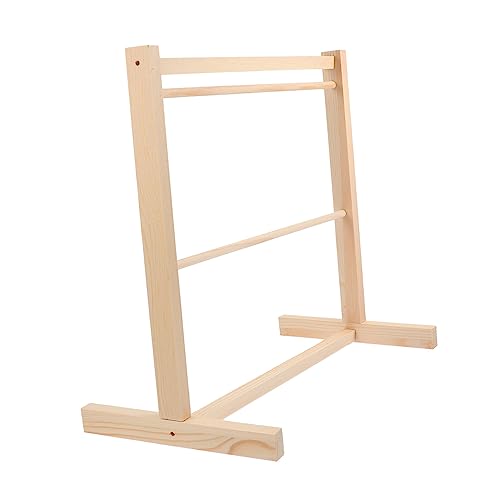Sosoport 1 Set Puppenbügel Mini Kleiderständer Puppenkleiderständer Puppenkleiderständer Mini Puppenhauszubehör Puppenkleiderständer Puppenkleiderhalter Puppenkleideranzeige von Sosoport