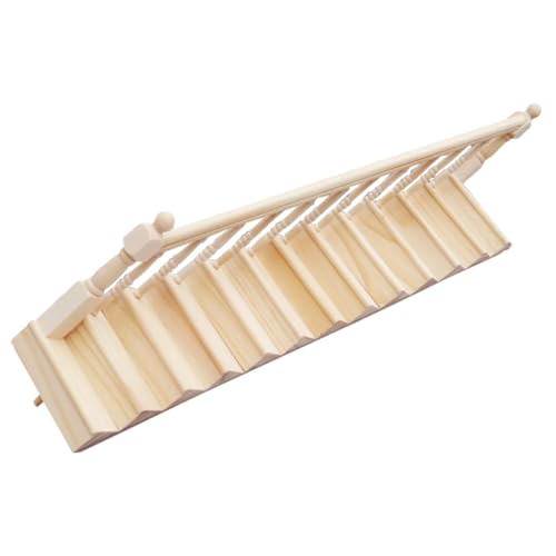 Sosoport 1 Set Puppenhausmodell Puppenmöbel Kinderspielzeug Puppenhaustreppe Puppenhaus Dekorationszubehör Treppenmodell Mini Treppe Imitierte Mini Treppe Kinderzubehör Khaki Sosoport 1 Set Puppenhausmodell Puppenmöbel Kinderspielzeug Puppenhaustreppe Puppenhaus Dekorationszubehör Treppenmodell Mini Treppe Imitierte Mini Treppe Kinderzubehör Khaki von Sosoport
