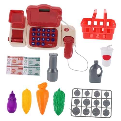 Sosoport 1 Set Taschenrechner-registrierkasse Zum Rollenspiel: Lernressourcen Für Kinder – Mini-einkaufswagen, Lebensmittel, Geld – Spielzeug Zum Erlernen Früher Mathematischer Fähigkeiten Sosoport 1 Set Taschenrechner-registrierkasse Zum Rollenspiel: Lernressourcen Für Kinder – Mini-einkaufswagen, Lebensmittel, Geld – Spielzeug Zum Erlernen Früher Mathematischer Fähigkeiten von Sosoport