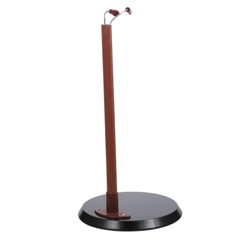 Sosoport 1 Stück Ausstellungsstand Aus Holz Puppe Figur Dolly Spielzeugständer Anzeige Steht Gestell Marionette Unterstützung Größe Lagerregale Kuriosität Inhaber Plüschtiere Hölzern Brown von Sosoport