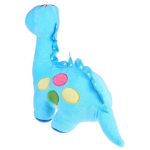 Sosoport 1 Stück Dinosaurier-Plüschpuppe für kinderspielzeug Dinosaur детские игрушки spielzeuge tierisches Plüschtier Heimdekoration Roman Puppe Samt Blue von Sosoport