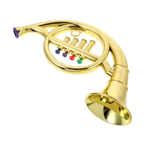 Sosoport 1 Stück Hornmodell Waldhorn Kleines Trompeteninstrument Kleinkinder Horn Instrument Requisiten Waldhorn Musikspielzeug Horn Abs Kunststoff Golden Sosoport 1 Stück Hornmodell Waldhorn Kleines Trompeteninstrument Kleinkinder Horn Instrument Requisiten Waldhorn Musikspielzeug Horn Abs Kunststoff Golden von Sosoport