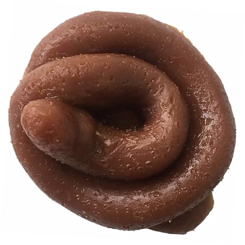 Sosoport 1 Stück Imitation Halloween Halloween Toys funnytoys Aprilscherz Funny Present Fun Toy kniffliges realistisch Neuheit Poop Brown von Sosoport