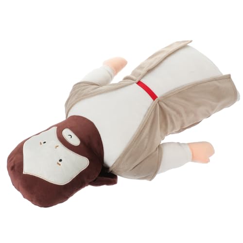Sosoport 1 Stück Jesus-Kissenspielzeug Figur Kruzifix ausgestopft knuddelig für religiös Jesus Kuscheltier Jesus Jesus Stofftier gefüllter Plüsch Plüschtier PP Baumwolle von Sosoport
