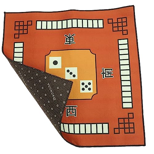 Sosoport 1 Stück Mahjong Tischdecke Dicke Geräuschdämpfende Spielmatte für Brettspiele Vielseitige Tischauflage aus Farbe rutschfeste Unterseite für Mahjong Domino und Poker Spiele Sosoport 1 Stück Mahjong Tischdecke Dicke Geräuschdämpfende Spielmatte für Brettspiele Vielseitige Tischauflage aus Farbe rutschfeste Unterseite für Mahjong Domino und Poker Spiele von Sosoport