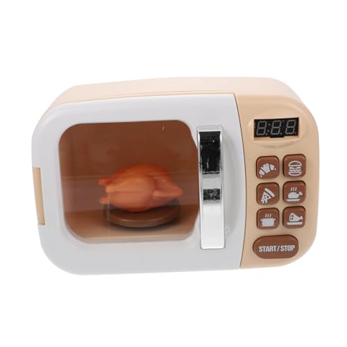 Sosoport 1 Stück Mikrowellenornamente Kreativ Ofen küchenspielzeug für Kitchen Toys for küche simuliertes Möbelspielzeug Mikrowellenherd Plastik Khaki Sosoport 1 Stück Mikrowellenornamente Kreativ Ofen küchenspielzeug für Kitchen Toys for küche simuliertes Möbelspielzeug Mikrowellenherd Plastik Khaki von Sosoport