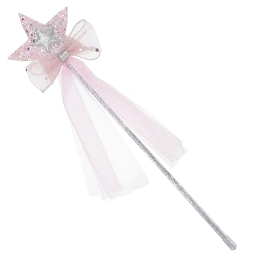 Sosoport 1 Stück Stirnband halllowen heeloween игрушки для девочек hallowe festival zubehör Performance-Requisiten Party-Requisite Geburtstag Zauberstab Feenstab Gittergewebe Rosa von Sosoport
