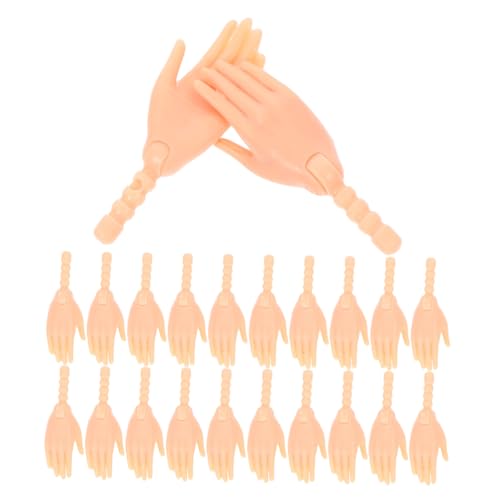 Sosoport 10 Paare Puppenhände Gelenkige Handzubehör für Puppenherstellung Miniaturspielzeug Handmaterialien für Kreative DIY Projekte Realistische Details für Lebendige Puppenpose Sosoport 10 Paare Puppenhände Gelenkige Handzubehör für Puppenherstellung Miniaturspielzeug Handmaterialien für Kreative DIY Projekte Realistische Details für Lebendige Puppenpose von Sosoport