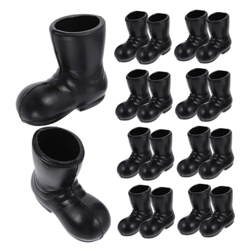 Sosoport 10 Paare Weihnachtsstiefel Figuren Klein Mit Weihnachtsminiaturen Dekoration Weihnachten Schuhe Miniatur-schuhverzierungen Mini-weihnachtsmann-Stiefel Mini-Regenstiefel Abs Black Sosoport 10 Paare Weihnachtsstiefel Figuren Klein Mit Weihnachtsminiaturen Dekoration Weihnachten Schuhe Miniatur-schuhverzierungen Mini-weihnachtsmann-Stiefel Mini-Regenstiefel Abs Black von Sosoport