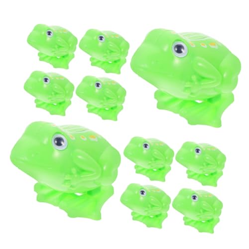 Sosoport 10 Stück Aufzieh Froschspielzeug Aus Kunststoff Neuartiges Uhrwerk Springende Und Laufende Tiere Für Kindergeburtstage Geschenktüten Und Spielspaß Sosoport 10 Stück Aufzieh Froschspielzeug Aus Kunststoff Neuartiges Uhrwerk Springende Und Laufende Tiere Für Kindergeburtstage Geschenktüten Und Spielspaß von Sosoport