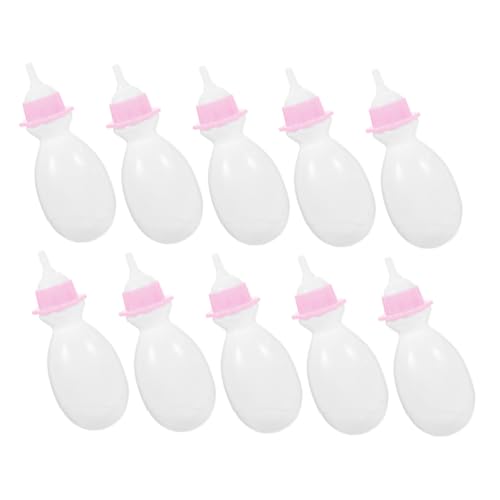 Sosoport 10 Stück Babyflasche Mädchen Puppenflaschen Geben Vor, Hausspielzeug Zu Sein Babypuppensachen Gefälschte Futterflasche Kinderspielzeug Weiß Plastik Sosoport 10 Stück Babyflasche Mädchen Puppenflaschen Geben Vor, Hausspielzeug Zu Sein Babypuppensachen Gefälschte Futterflasche Kinderspielzeug Weiß Plastik von Sosoport