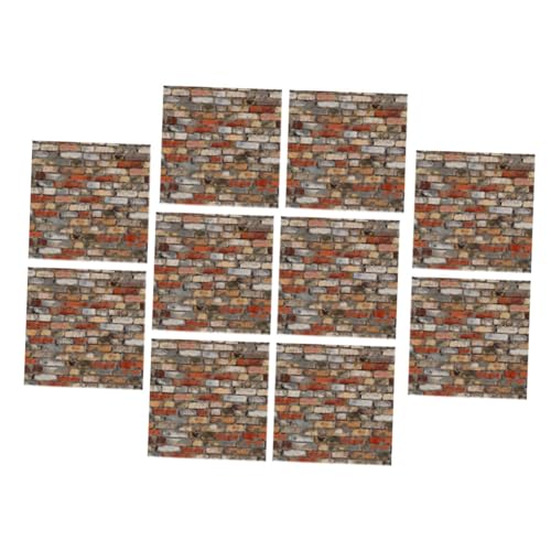 Sosoport 10 Stück Boden Mit Holzmaserung Imitiert Winzig Kindergarten Gefälscht Drinnen Künstlich Puppe Tapetenfliesen Bodenschablonenfliese Mini-hausboden Dielen Für Minihäuser PVC Sosoport 10 Stück Boden Mit Holzmaserung Imitiert Winzig Kindergarten Gefälscht Drinnen Künstlich Puppe Tapetenfliesen Bodenschablonenfliese Mini-hausboden Dielen Für Minihäuser PVC von Sosoport