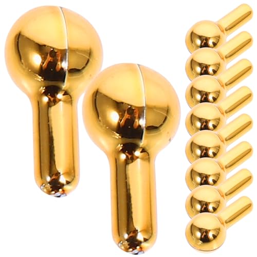 Sosoport 10 Stück Goldener Griff Größe Knöpfe Modern Klein Puppenhaus-kommode Handhaben Puppenhaus-schubladengriffe Zum Selbermachen Puppenhaus-miniaturgriffe Plastik Sosoport 10 Stück Goldener Griff Größe Knöpfe Modern Klein Puppenhaus-kommode Handhaben Puppenhaus-schubladengriffe Zum Selbermachen Puppenhaus-miniaturgriffe Plastik von Sosoport