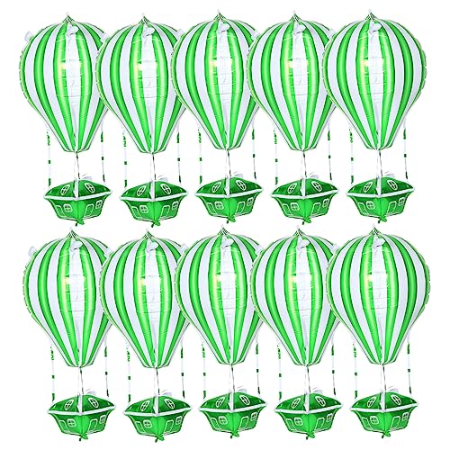 Sosoport 10 Stück Heißluftballon Folienballons Teiliges für Kindergeburtstag Kreative Dekoration für Partys Langlebig und Farbenfroh Foto Requisiten für Feiern und Anlässe Sosoport 10 Stück Heißluftballon Folienballons Teiliges für Kindergeburtstag Kreative Dekoration für Partys Langlebig und Farbenfroh Foto Requisiten für Feiern und Anlässe von Sosoport