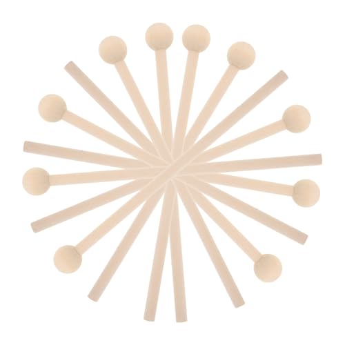 Sosoport 10 Stück Kleine Holzschlägel für Teiliges Schlaginstrumente für Rhythmus und Musik DIY Bastelmaterialien für Xylophon Glockenspiel Trommelspiele Sosoport 10 Stück Kleine Holzschlägel für Teiliges Schlaginstrumente für Rhythmus und Musik DIY Bastelmaterialien für Xylophon Glockenspiel Trommelspiele von Sosoport