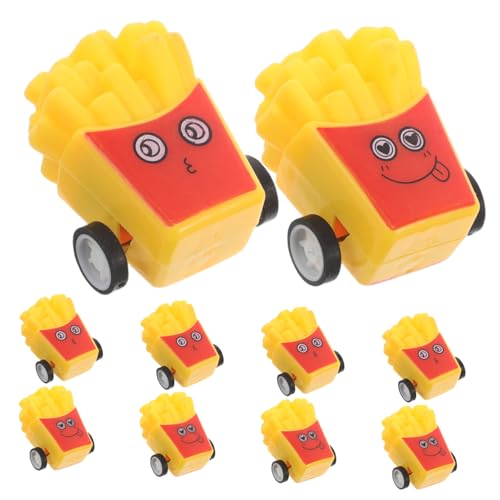 Sosoport 10 Stück Kleines Spielzeugauto Autospielzeug Schieben Cartoon-Kleinkind-Push-Auto Spielzeugfahrzeuge Für Mini-Auto- Miniatur -lebensmittelspielzeug Plastik Sosoport 10 Stück Kleines Spielzeugauto Autospielzeug Schieben Cartoon-Kleinkind-Push-Auto Spielzeugfahrzeuge Für Mini-Auto- Miniatur -lebensmittelspielzeug Plastik von Sosoport