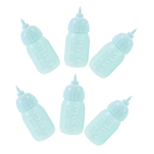 Sosoport 10 Stück Mini Puppenflaschen Babypuppe Babyparty Gefälschte Futterflaschen Kindergeschenk Kognitives Für Mädchen Puppenflaschen Miniatur Puppenflaschen von Sosoport