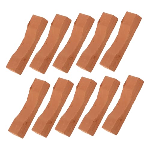 Sosoport 10 Stück Mini Ziegelsteine für DIY Architekturmodelle Robuste Realistische Bausteine für Puppenhäuser und Gartenlandschaften Bastelmaterial für Kreative und Freunde Sosoport 10 Stück Mini Ziegelsteine für DIY Architekturmodelle Robuste Realistische Bausteine für Puppenhäuser und Gartenlandschaften Bastelmaterial für Kreative und Freunde von Sosoport