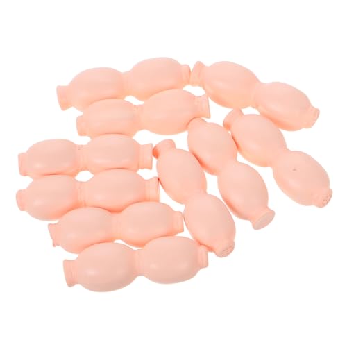 Sosoport 10 Stück Miniaturisierte Lotuswurzel Gemüsefiguren Teiliges Realistische Dekoration für Puppenhäuser und Kreative Projekte aus Langlebigem Harz Mini Küchen und Szenen von Sosoport