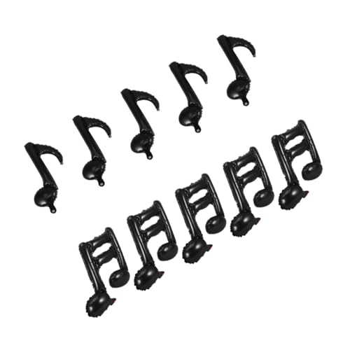 Sosoport 10 Stück Musiknoten Folienballons Schwarze Notenballons für Musik Mottoparty Kreative Dekorationen für Geburtstagsfeiern Shower und Musikalische Veranstaltungen Sosoport 10 Stück Musiknoten Folienballons Schwarze Notenballons für Musik Mottoparty Kreative Dekorationen für Geburtstagsfeiern Shower und Musikalische Veranstaltungen von Sosoport