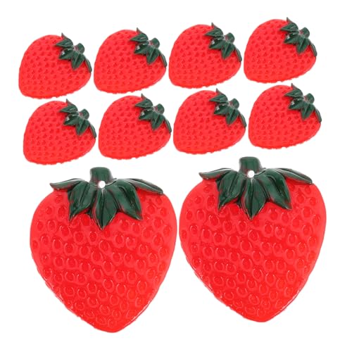 Sosoport 10 Stück Obst-Modell falsches Obstdekor simulierte Fruchtscheiben Künstliche Obstdekoration Mini-Obstdekor falsches Erdbeerdekor Obst simulieren künstliches PVC rot Sosoport 10 Stück Obst-Modell falsches Obstdekor simulierte Fruchtscheiben Künstliche Obstdekoration Mini-Obstdekor falsches Erdbeerdekor Obst simulieren künstliches PVC rot von Sosoport