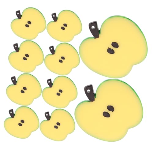 Sosoport 10 Stück Obst-Modell für deko winzige künstliche Äpfel Mini-künstliche Äpfel Apfel-Requisite Kunstobst aus der Küche simulierte Fruchtscheiben Obstmodell PVC Beige Sosoport 10 Stück Obst-Modell für deko winzige künstliche Äpfel Mini-künstliche Äpfel Apfel-Requisite Kunstobst aus der Küche simulierte Fruchtscheiben Obstmodell PVC Beige von Sosoport