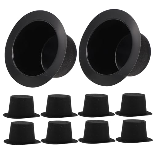 Sosoport 10 Stück Puppenhausdekoration Kind für Miniatur Schneemannmützen Kleiner Hut weihnachtsbasteln Weihnachtsdeko Weihnachtsschneemannmütze schneemann hüte selber Machen Plastik Black Sosoport 10 Stück Puppenhausdekoration Kind für Miniatur Schneemannmützen Kleiner Hut weihnachtsbasteln Weihnachtsdeko Weihnachtsschneemannmütze schneemann hüte selber Machen Plastik Black von Sosoport