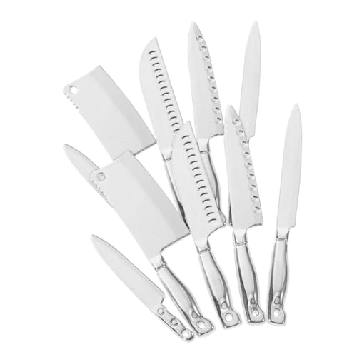 Sosoport 10 Stück Puppenhausmesser küche puppenhaus zubehör puppenhaus küche mini küche Mini- -Küchenutensilien Zubehör für Puppenhäuser Legierung Silver Sosoport 10 Stück Puppenhausmesser küche puppenhaus zubehör puppenhaus küche mini küche Mini- -Küchenutensilien Zubehör für Puppenhäuser Legierung Silver von Sosoport